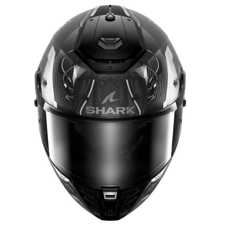 Shark SPARTAN RS CARBON XBOT motorcycle helmet Black/Silver