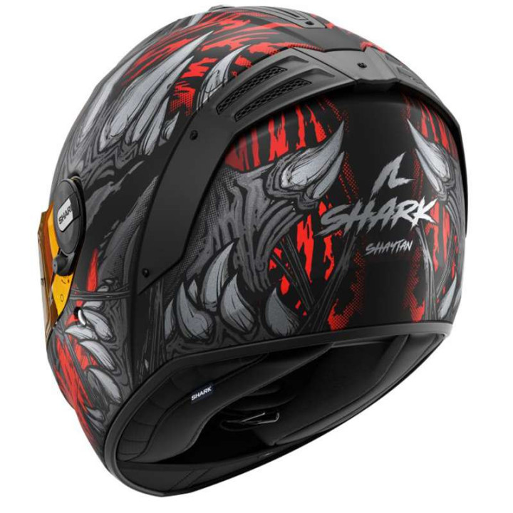 Shark SPARTAN RS SHAYTAN motorcycle helmet Black/Red