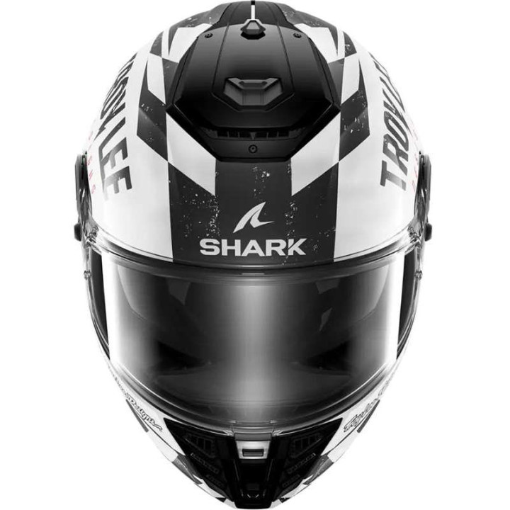 Casque moto Shark SPARTAN RS RACESHOP Noir/Blanc