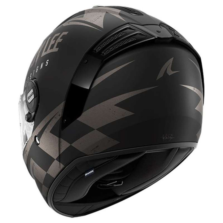 Shark SPARTAN RS RACESHOP motorcycle helmet Black/Anthracite
