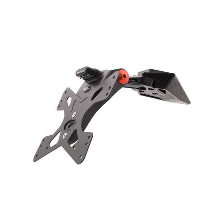 Support de plaque Evotech (ESTR-0706) TRIUMPH DAYTONA/STREET TRIPLE