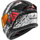 Shark SKWAL i3 HELLCAT motorcycle helmet Black/Chrome/Red