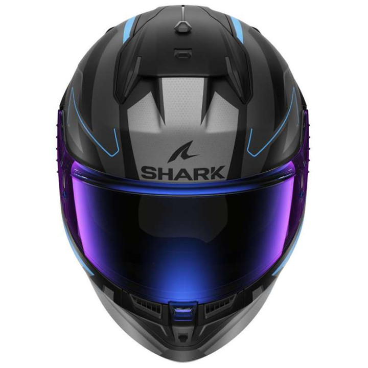 Shark D-SKWAL 3 SIZLER Grey/Blue motorcycle helmet Shark D-SKWAL 3 SIZLER Grey/Blue motorcycle helmet
