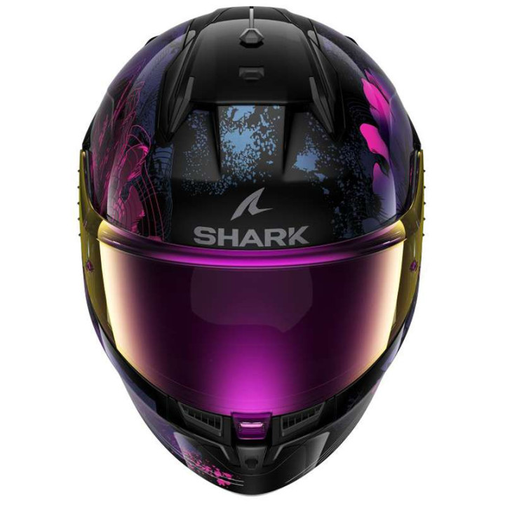 Casque moto Shark D-SKWAL 3 MAYFER Noir/Violet