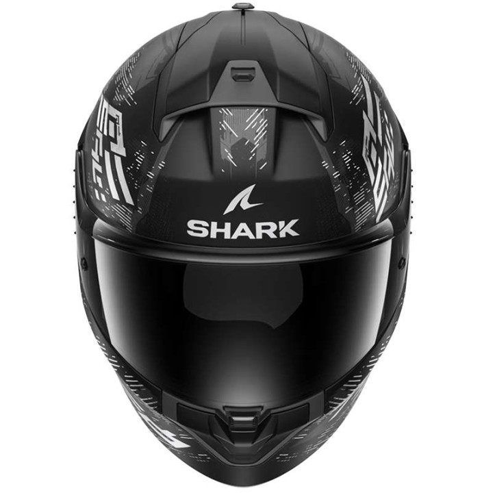 Shark RIDILL 2 MOLOKAI motorcycle helmet Matte black/Silver