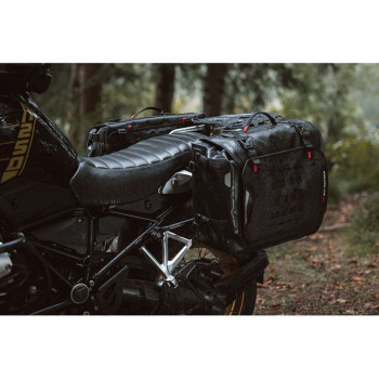 Sacoche latérale avec platine d'adaptation gauche SW-Motech SysBag WP L 27-40 litres