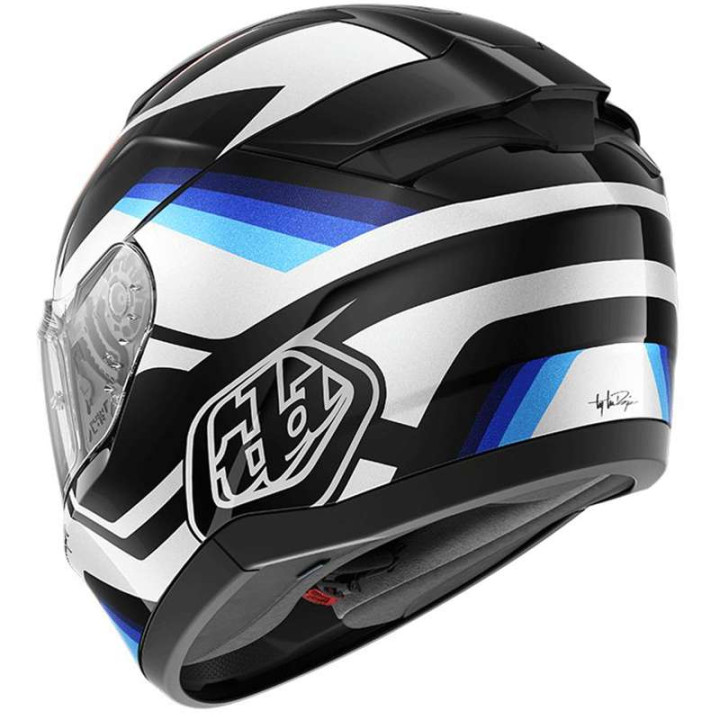 Shark RIDILL 2 APEX motorcycle helmet Black/White/Blue
