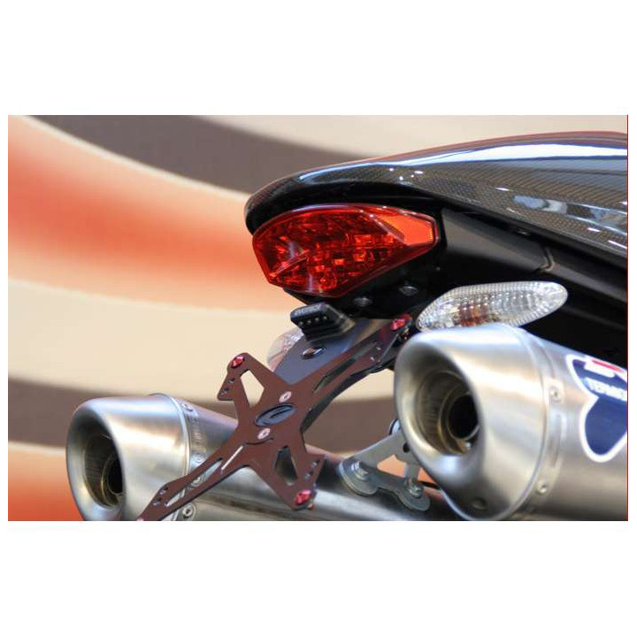 Support de plaque Evotech (ESTR-0806) DUCATI MONSTER 796/1100