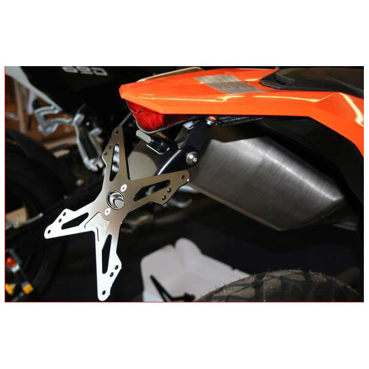 Support de plaque Evotech (ESTR-0902) KTM 690 ENDURO/SMC Support de plaque Evotech (ESTR-0902) KTM 690 ENDURO/SMC