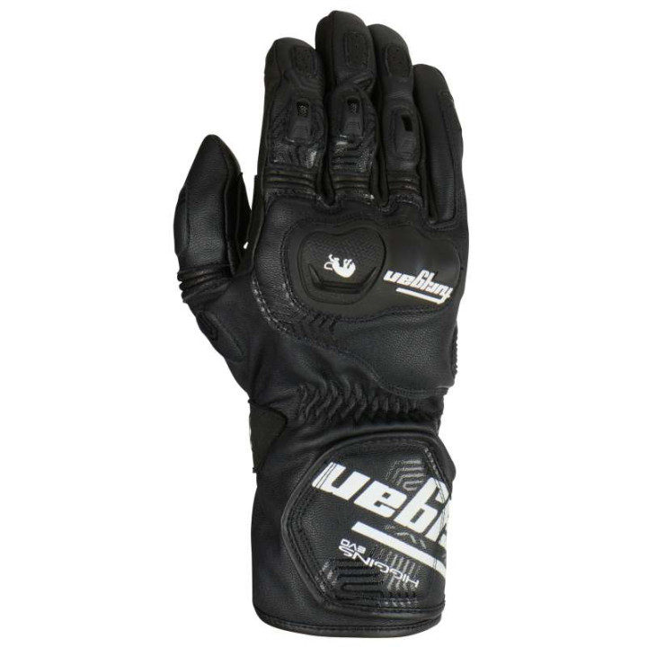 Motorcycle gloves Furygan HIGGINS EVO Black/White Motorcycle gloves Furygan HIGGINS EVO Black/White