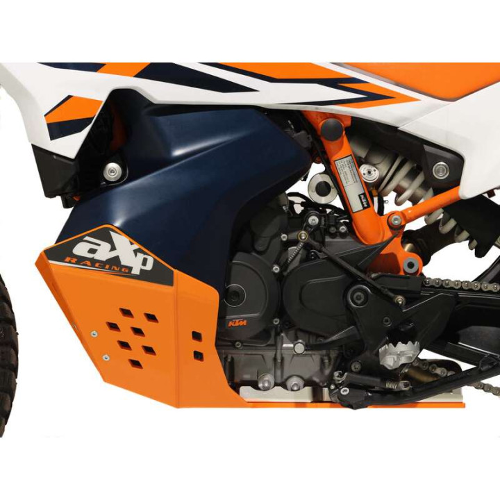 Sabot enduro AXP HDPE Orange (AX1703) KTM 790/890 ADVENTURE R/L