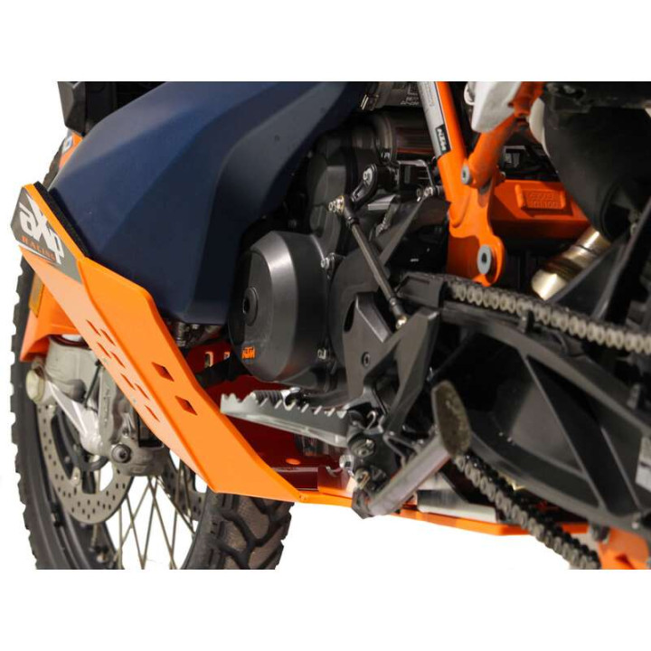 Sabot enduro AXP HDPE Orange (AX1703) KTM 790/890 ADVENTURE R/L