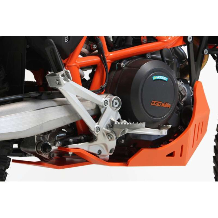 Sabot enduro AXP HDPE Orange (AX1700) KTM 690 ENDURO R/690 SMC R