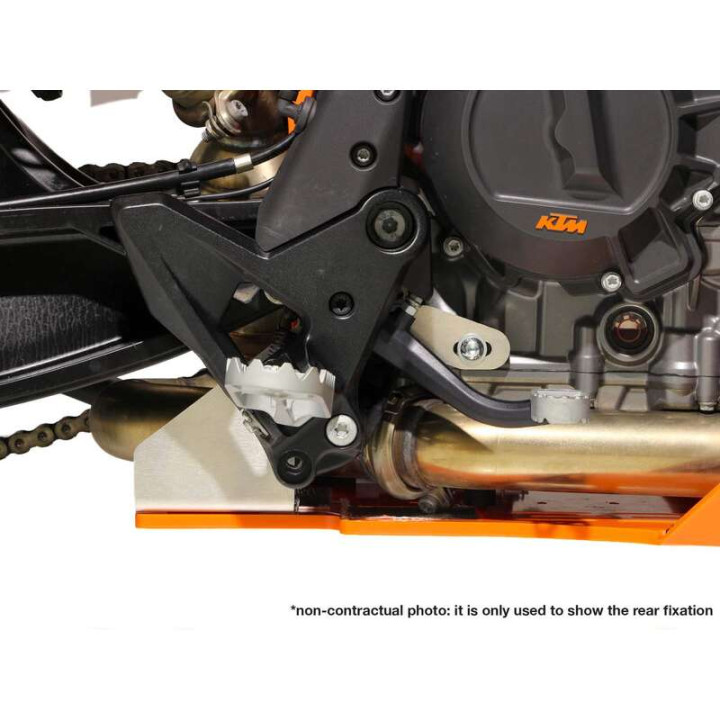 Sabot enduro AXP HDPE Noir (AX1737) KTM 790/890 ADVENTURE