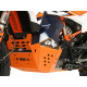 Sabot enduro AXP HDPE Orange (AX1738) KTM 790/890 ADVENTURE