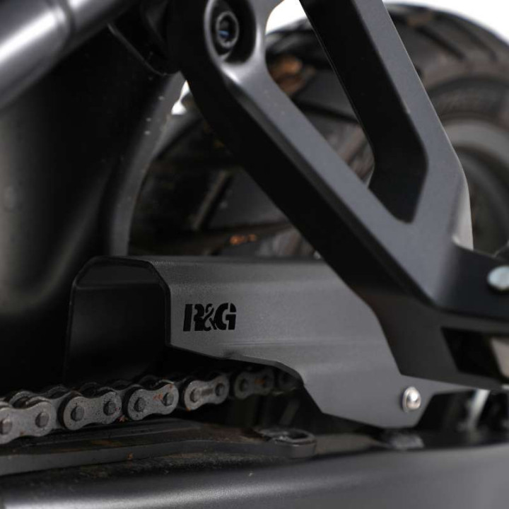R&amp-G chain guard (CG0030BK) HONDA XL750 Transalp