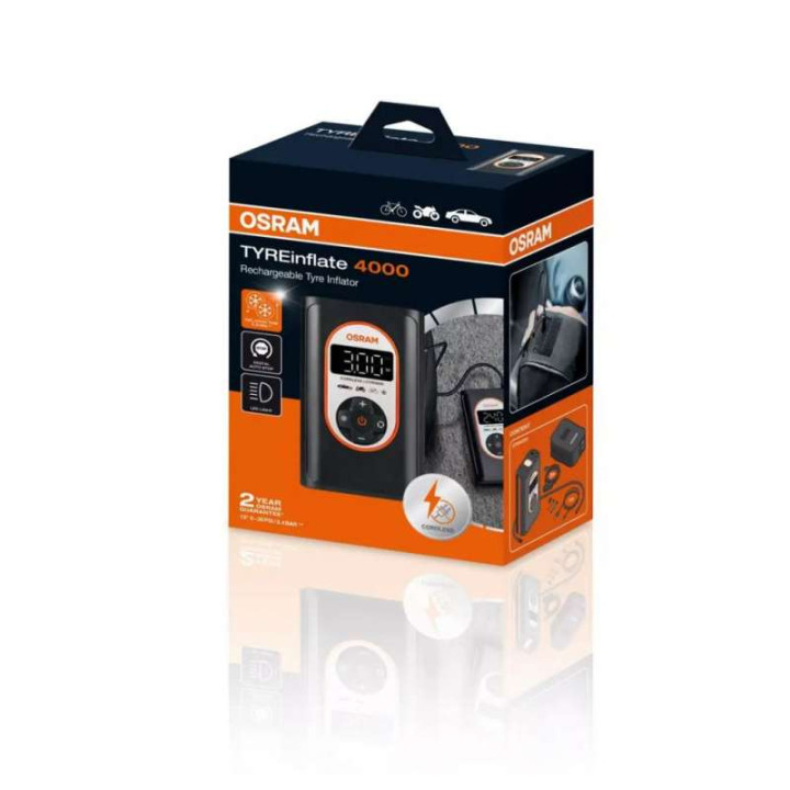 Osram TYREinflate 4000 self-contained wireless compressor