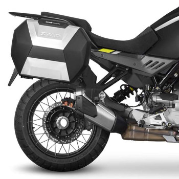 Kit valises Shad SH38X ALU + supports 3P (M0ST14IF) STELVIO 1000 Kit valises Shad SH38X ALU + supports 3P (M0ST14IF) STELVIO 1000