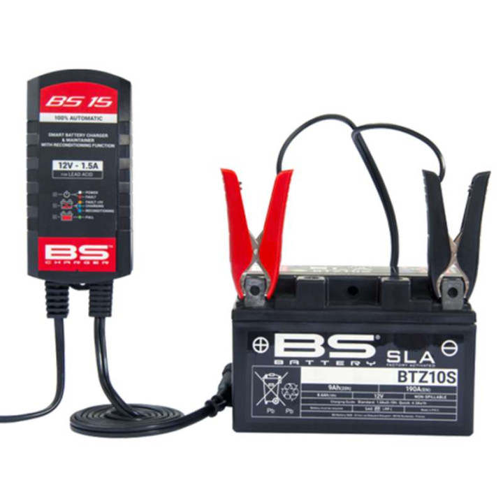 BS BS15 12V battery charger