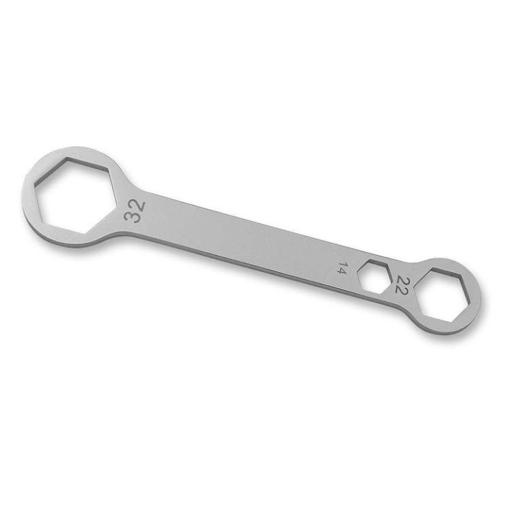 Combination wrench for CruzTOOLS wheel axle 14x22x32