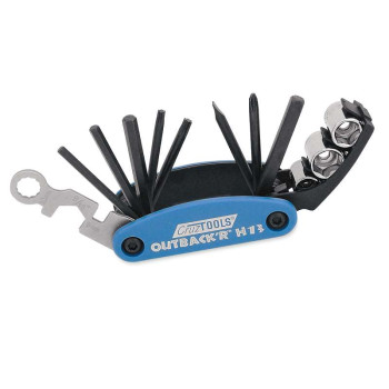 Jeu d’outils pliants CruzTOOLS Outback’R H13 pour Harley-Davidson