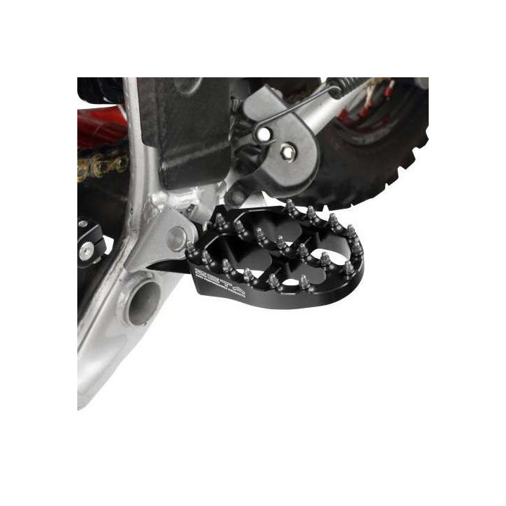 Black Zeta Honda CRF1000/1100 XL750 TRANSALP footrest
