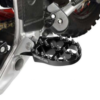 Repose-pieds Noir Zeta Honda CRF1000/1100 XL750 TRANSALP Repose-pieds Noir Zeta Honda CRF1000/1100 XL750 TRANSALP