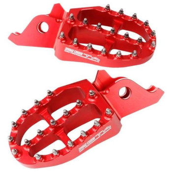 Repose-pieds Rouge Zeta Honda CRF1000/1100 XL750 TRANSALP Repose-pieds Rouge Zeta Honda CRF1000/1100 XL750 TRANSALP