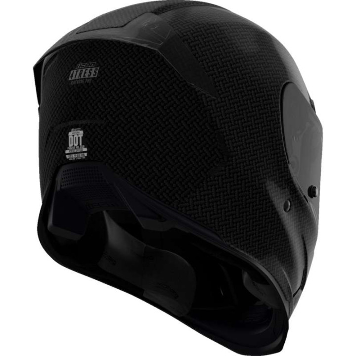 Icon AIRFRAME PRO 4TRESS CARBON BLACK motorcycle helmet