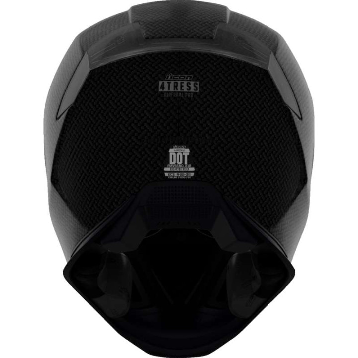 Icon AIRFRAME PRO 4TRESS CARBON BLACK motorcycle helmet