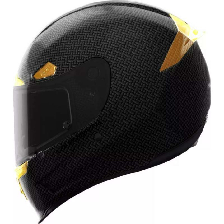 Casque moto Icon AIRFRAME PRO 4TRESS CARBON YELLOW