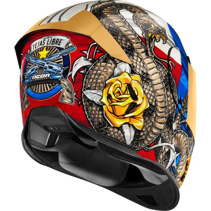 Icon AIRFRAME PRO TEJAS LIBRE GLORY motorcycle helmet
