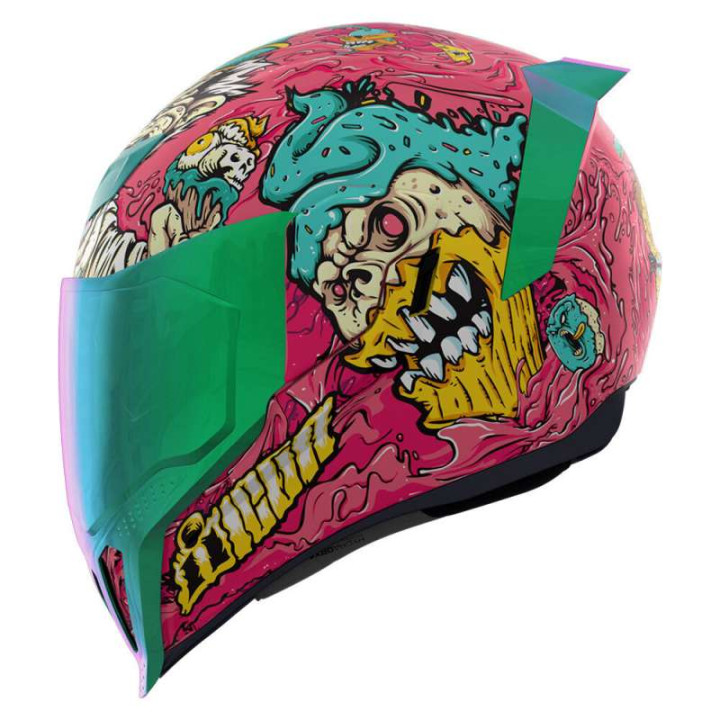 Casque moto Icon AIRFLITE MIPS SNACK ATTACK PINK