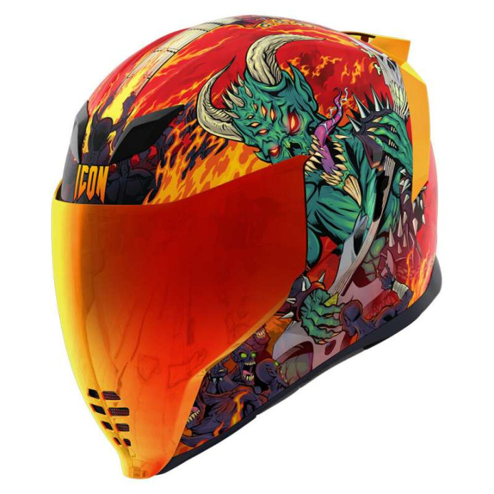 Casque moto Icon AIRFLITE MIPS BLEGH RED