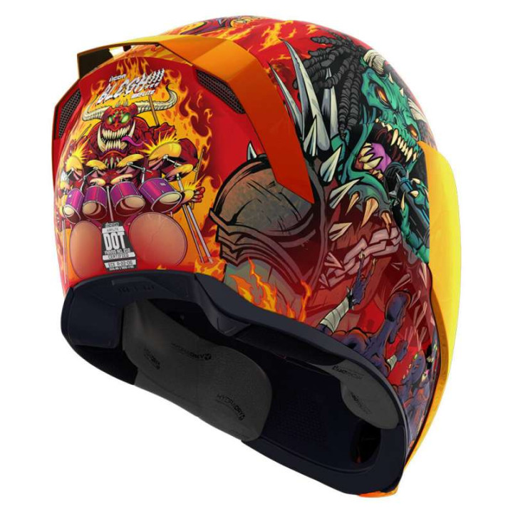 Casque moto Icon AIRFLITE MIPS BLEGH RED