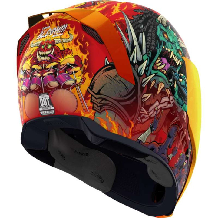 Casque moto Icon AIRFLITE MIPS BLEGH RED