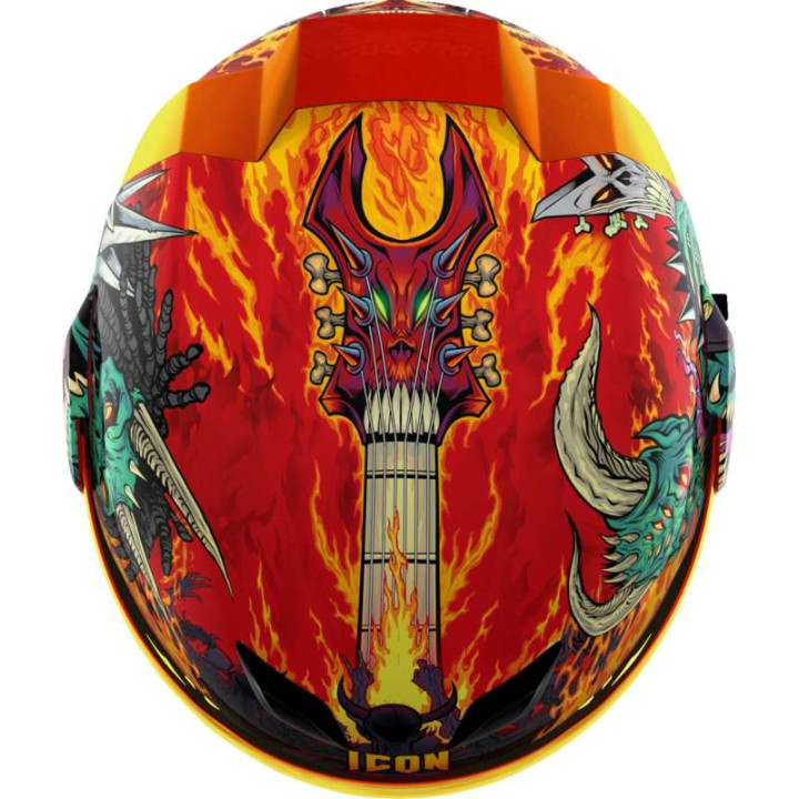 Casque moto Icon AIRFLITE MIPS BLEGH RED