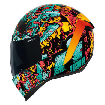 Casque moto Icon AIRFORM MIPS MUNCHIES BLUE
