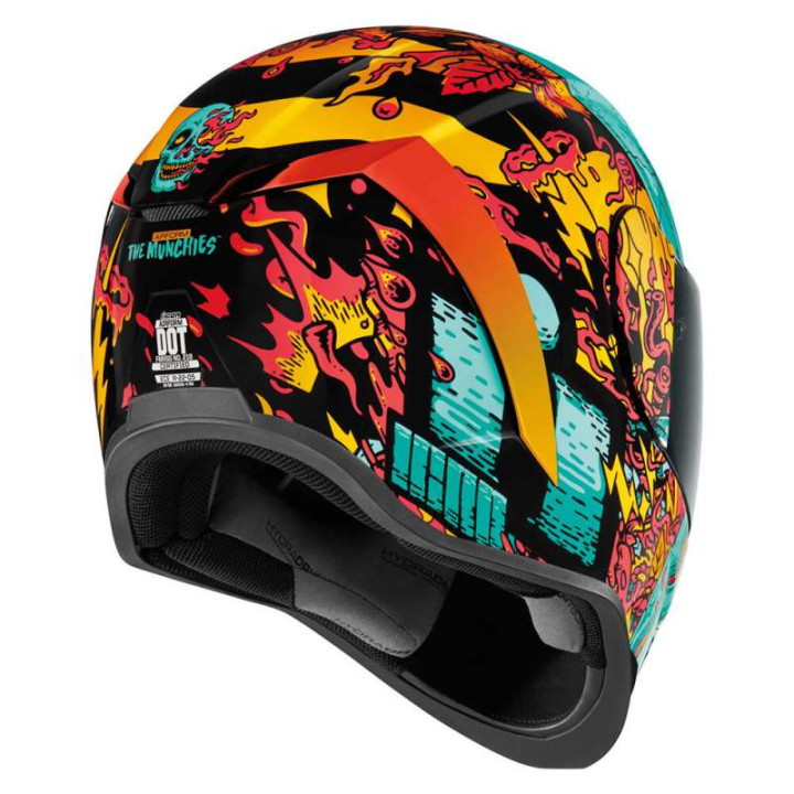 Casque moto Icon AIRFORM MIPS MUNCHIES BLUE