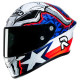 Casque moto HJC RPHA 1 REPLICA GARRETT GERLOFF BLANC / ROUGE