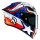 Casque moto HJC RPHA 1 REPLICA GARRETT GERLOFF BLANC / ROUGE