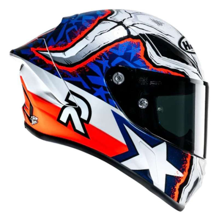 Casque moto HJC RPHA 1 REPLICA GARRETT GERLOFF BLANC / ROUGE