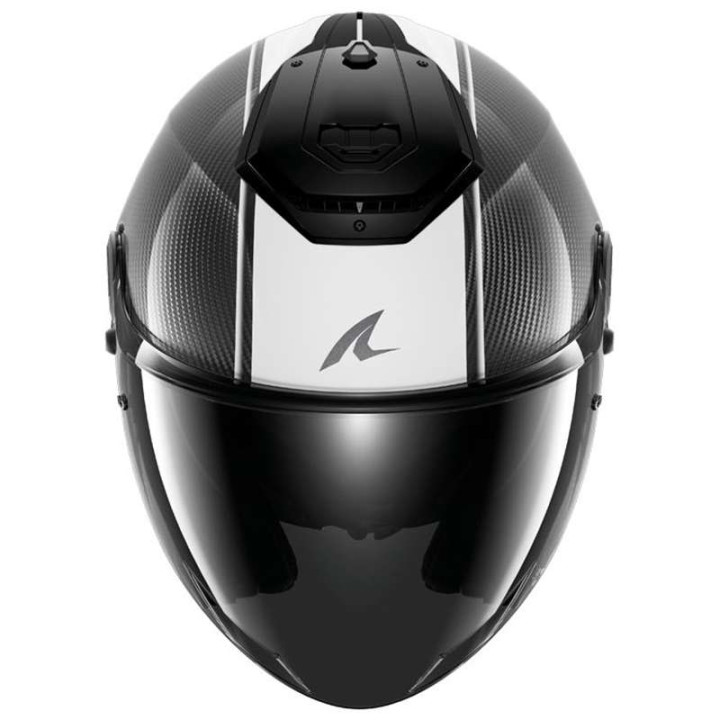 Casque moto Shark RS JET CARBON SKIN NOIR/BLANC