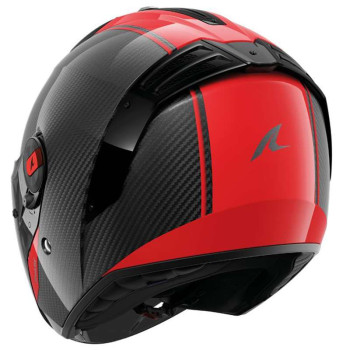 Casque moto Shark RS JET CARBON SKIN NOIR/ROUGE Casque moto Shark RS JET CARBON SKIN NOIR/ROUGE