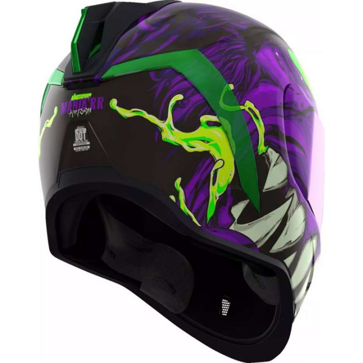 Casque moto Icon AIRFORM MIPS MANIK'RR PURPLE