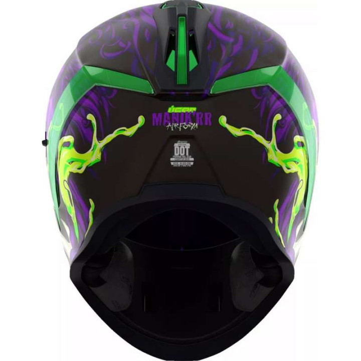 Casque moto Icon AIRFORM MIPS MANIK'RR PURPLE