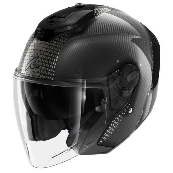 Casque moto Shark RS JET CARBON IKONIK NOIR Casque moto Shark RS JET CARBON IKONIK NOIR