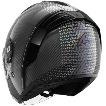 Shark RS JET CARBON IKONIK CHROME motorcycle helmet