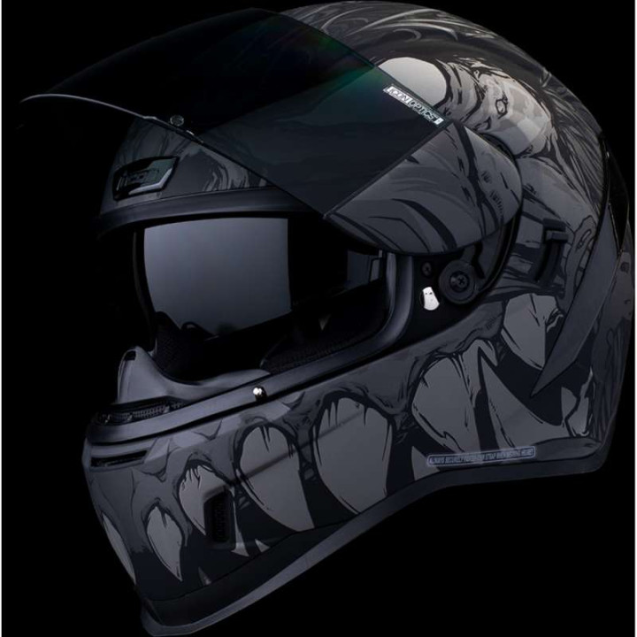 Casque moto Icon AIRFORM MIPS MANIK'RR DARK