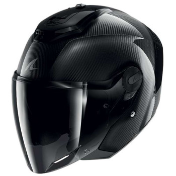 Shark RS JET FULL CARBON BLACK motorcycle helmet